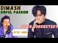 Dimash kudaibergenov  sinful passion pitch corrected