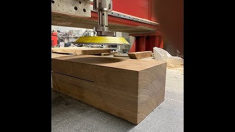 CNC Slab Sanding tool from cncsandingtools.com Tool height setting