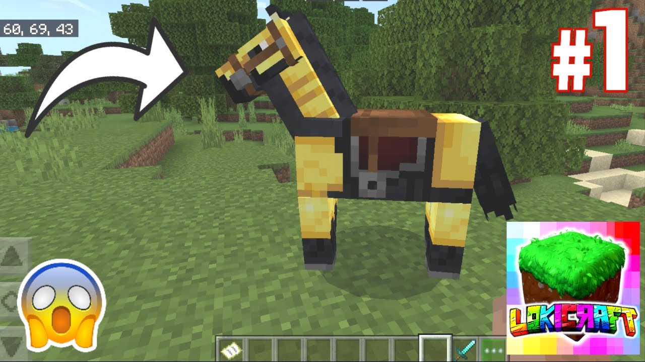 Horse Riding in Minecraft | Minecraft Mobile Gameplay - YouTube