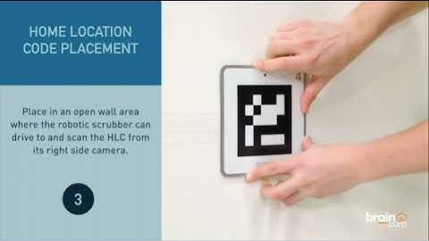 Where to Place Home Location Codes for EMMA, Autonomous Scrubber