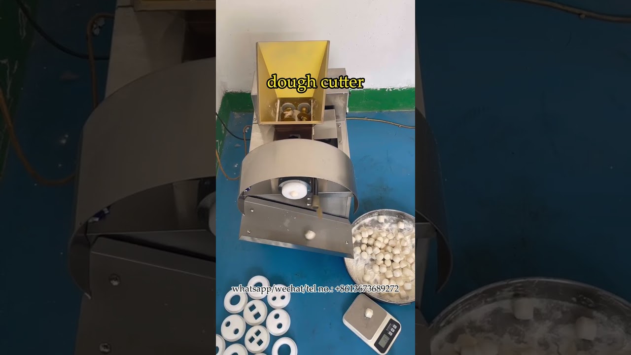 Commercial dough divider for dough ball cutting used in pasta industry 
