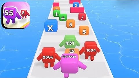 Level up number 🤯 wow new tiktok Android iOS trailer gameplay. #numbergames