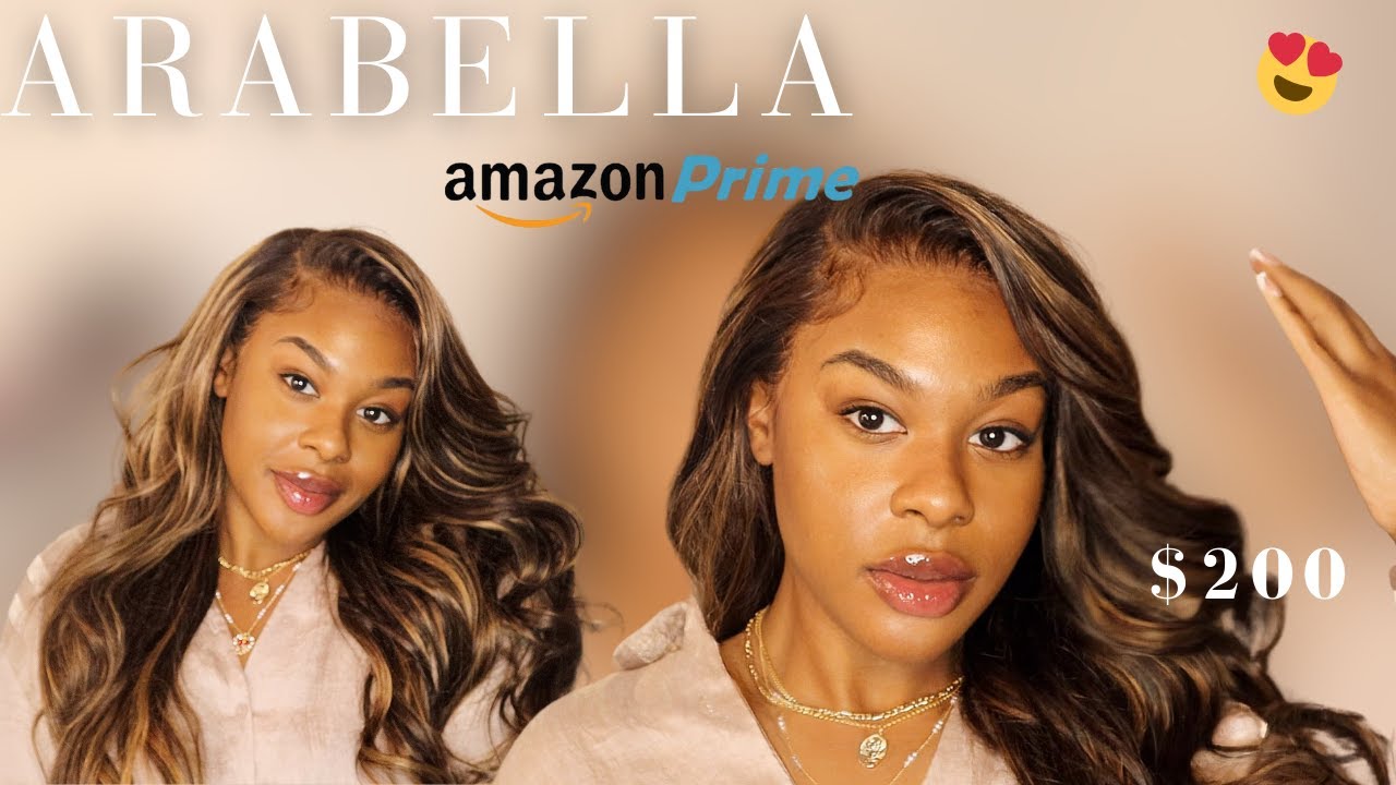WATCH Arabella's AMAZING Amazon Wig Install and Review!