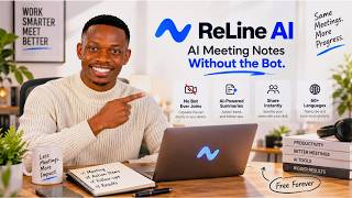 ReLine AI Review AI Meeting Notes Without a Bot, Automatic Transcripts & Action Items 👥 EP #580