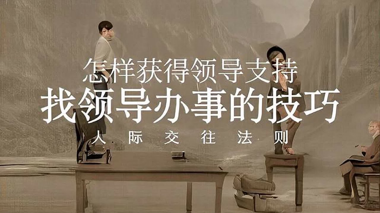 你会找领导办事吗？怎样获得领导的理解和支持？找领导办事的技巧 - YouTube