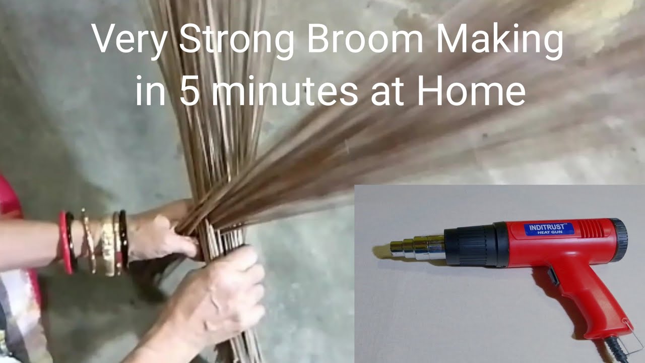 Broom Making In 5 minutes.