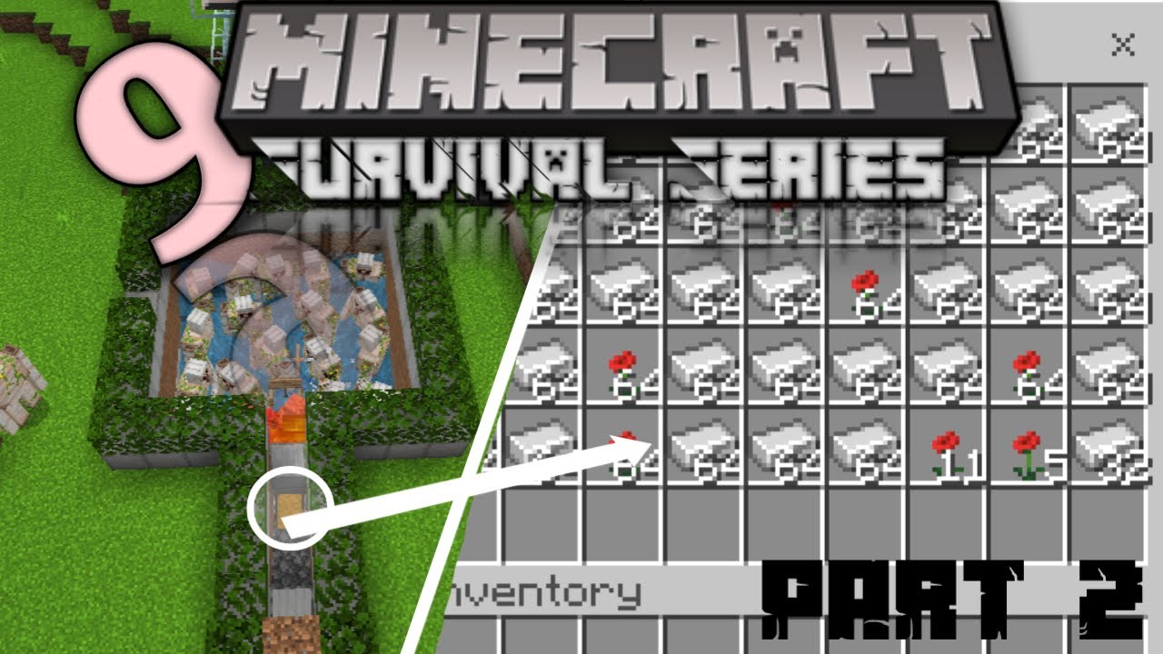 Finally I Will Completed My Best Iron Farm In MINECRAFT SURVIVAL SERIES ...