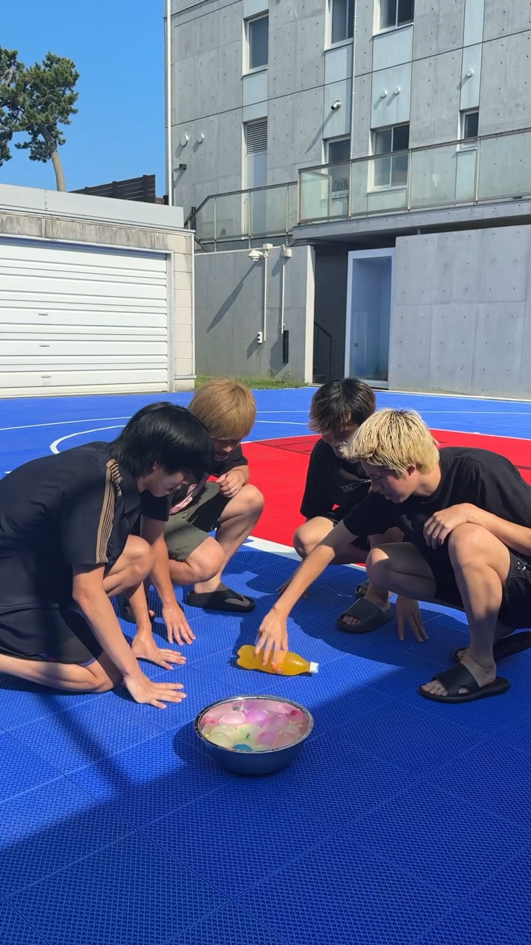 ルーレット水風船チャレンジ！