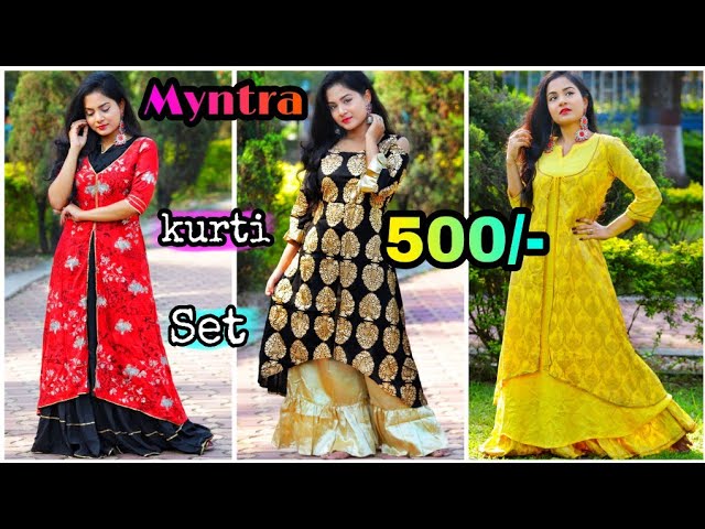 Women Kurta Sets In 500 Rs And Dupatta - Buy Women Kurta Sets In 500 Rs And  Dupatta online in India