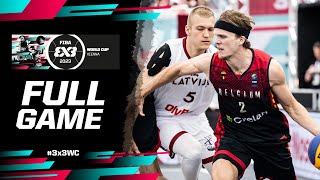 Latvia 🇱🇻 vs Belgium 🇧🇪 | Men Knockouts | Full Game | FIBA 3x3 World Cup 2023