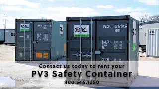 Pac-Van's PV3 Safety Container