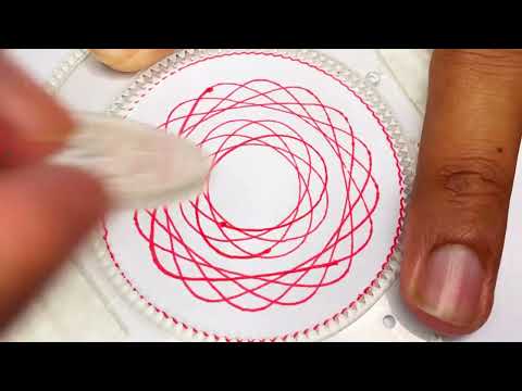 Spirograph Art Video Tutorial 021 #spirograph 