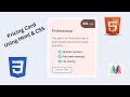 How to make responsive Cards Layout using Flex Box in Html and CSS || Html & CSS Tutorial_06