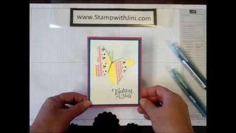 Stamp with Jini CREATING CLOUDS WITH STAMPIN