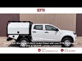 Isuzu D-MAX 1600mm X-Tray & ETB054F Canopy Package | ETB Custom Build