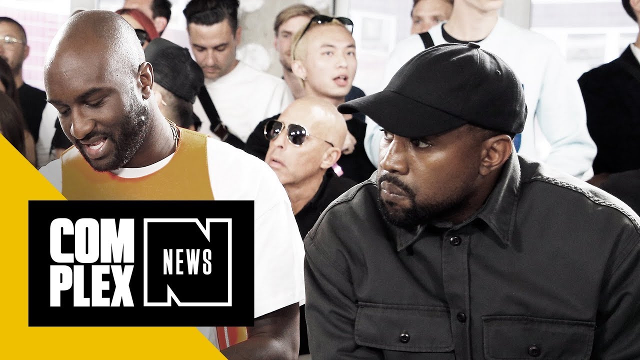 mens swim shorts Virgil Abloh on That Kanye Hug: 'In My Dream, It Was Him Down the Runway'