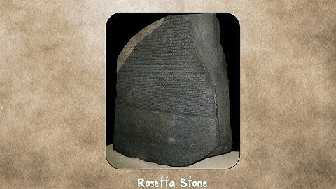 Rosetta Stone | Wikipedia Video