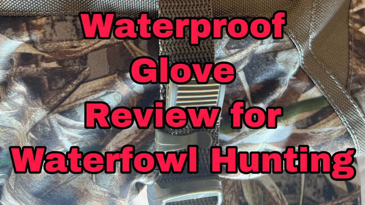 Waterproof Duck Hunting Glove Review YouTube