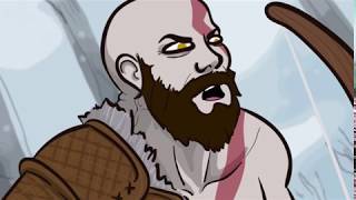 God of War\/Dad jokes with Kratos - Animated