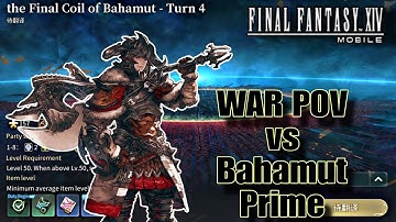 (T13) Final Coil of Bahamut Turn 4 - Final Fantasy 14 Mobile