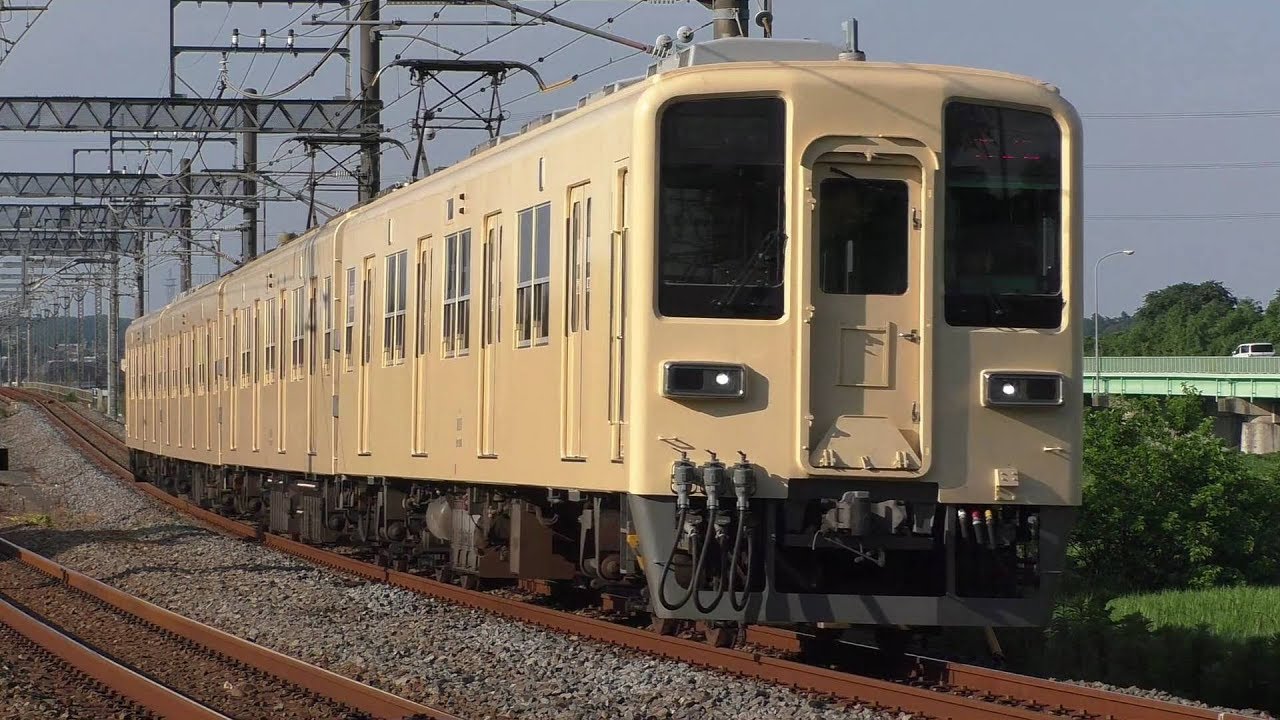 東武8000系81111F(セイジクリーム) 越生線送り込み回送 高坂～東松山