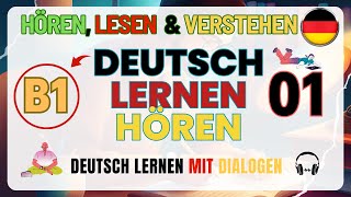 Deutsch lernen mit Dialogen B1 - 1