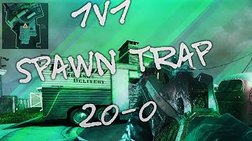 Black Ops 1: 1v1 20-0 Flawless Spawn Trap @TeamNegativeA