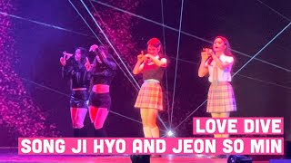 Running Man in Manila | Song Ji Hyo and Jeon So Min dances to Love Dive HD