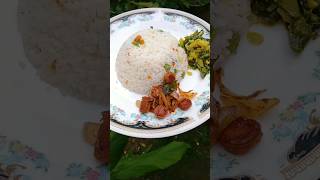 saturday lunch menu?/Mal gowa curry/sosejas/vegetable rice#food #viral #trending #lunch