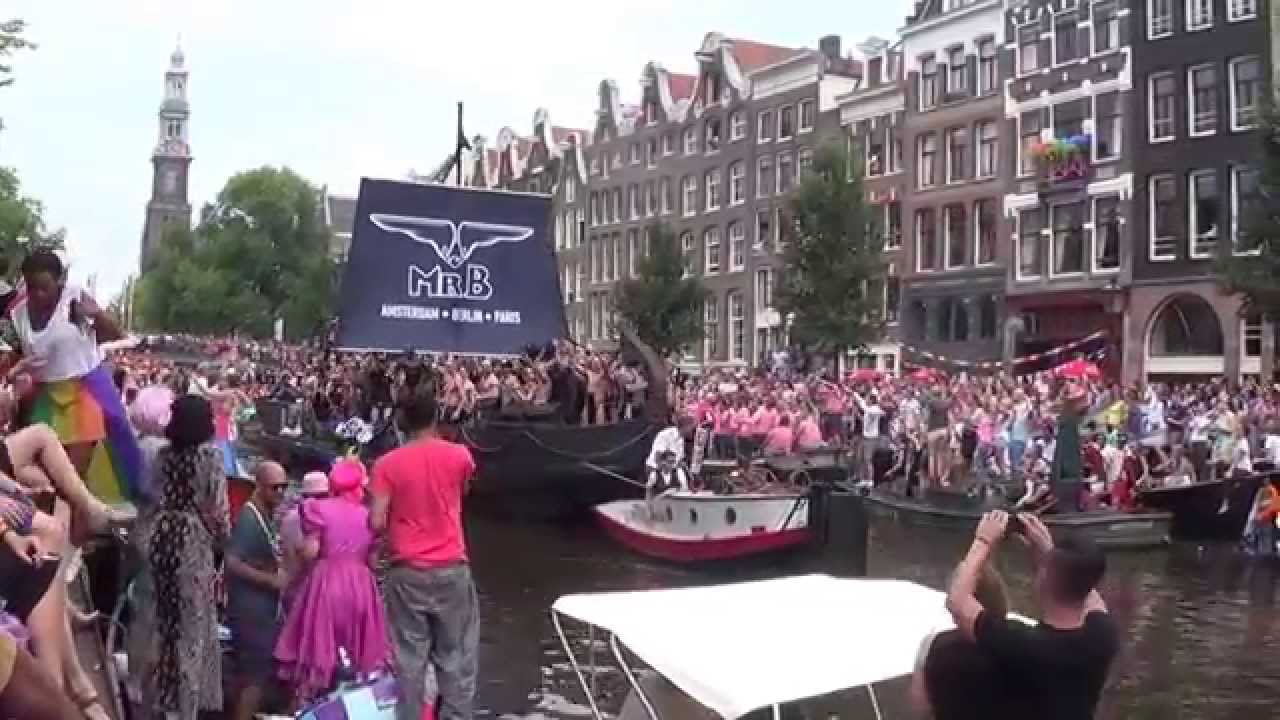 Gay Pride Canal Parade Amsterdam 2014 Youtube