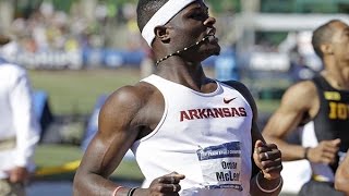 Omar Mcleod Clocks 9.99S Pb To Win Mens 100M At John Mcdonnell Invitational 2016