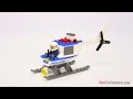 Lego City POLICE STATION 60047 Stop Motion Build Review