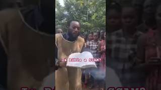 DO YOU AGREE WITH THIS MAN BIBLE IS SCAM? MAKE YOUR COMMENT HERE #globalchristiannews #GCNEWSHUB