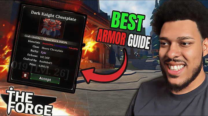 NEW PLAYER ARMOR GUIDE + ALL ORES EXPLAINED! (THE FORGE)