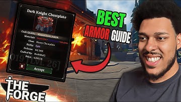NEW PLAYER ARMOR GUIDE + ALL ORES EXPLAINED! (THE FORGE)