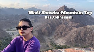 Shawkah Dam At the Top of The Mountain of Ras Al-Khaimah