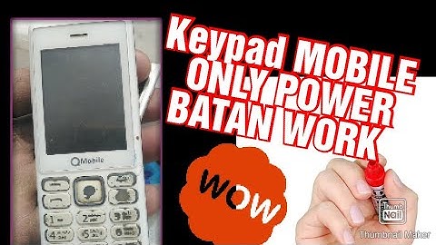china Mobile Only power key work //#keypad   all keypad not work Salutation#Mobile Tips4U
