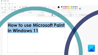 How to use Microsoft Paint in Windows 11 screenshot 2