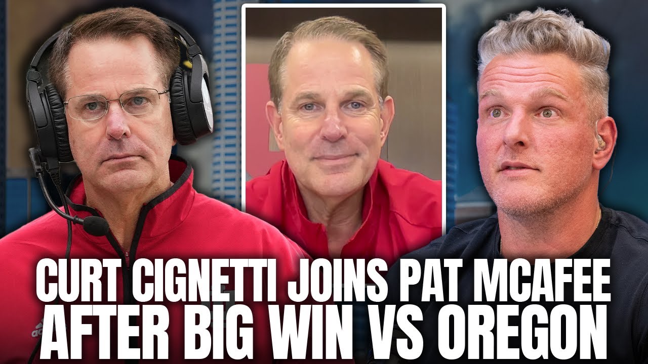 Indiana Head Coach Curt Cignetti Joins Pat McAfee After Incredible Win vs Oregon