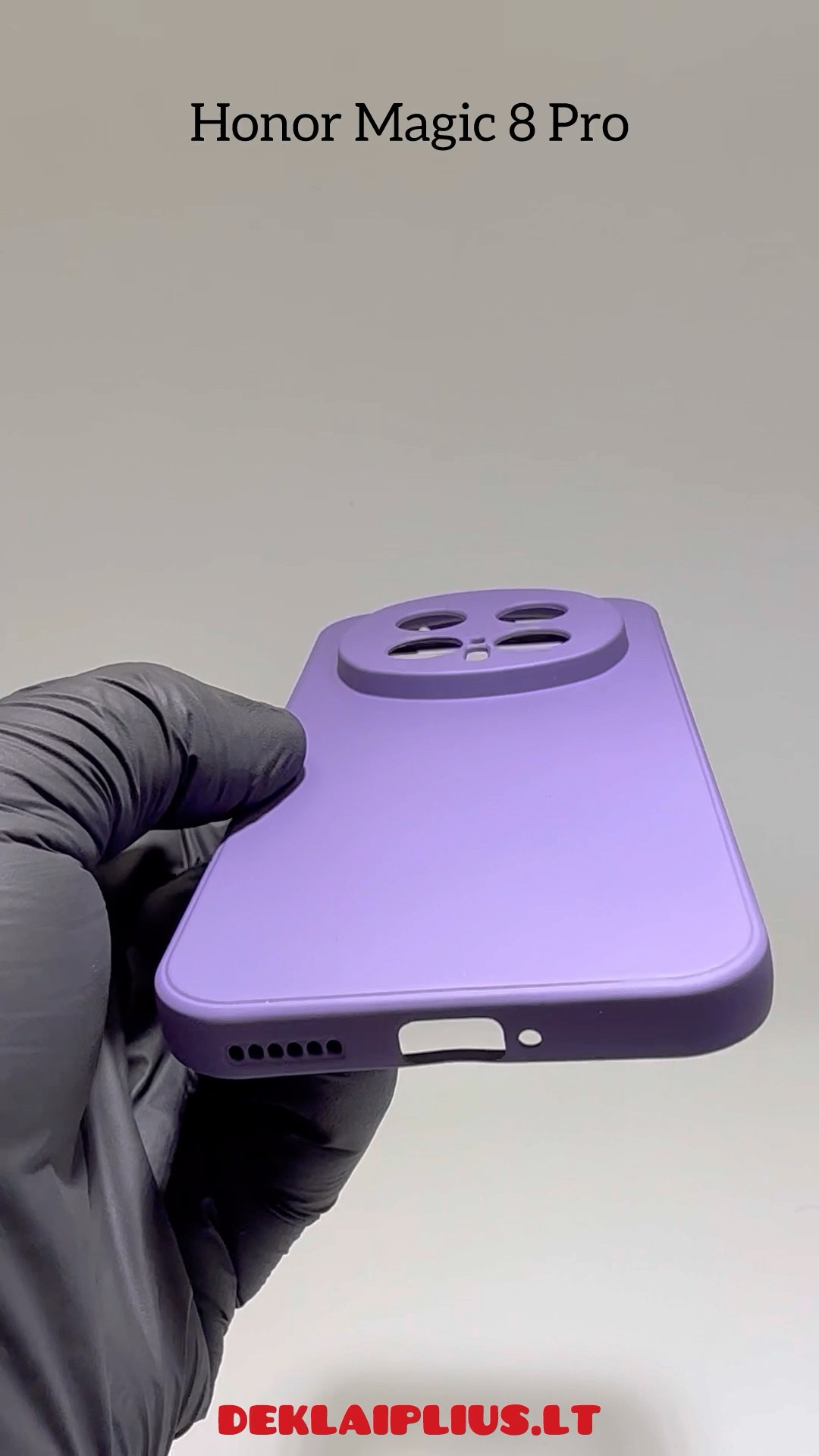 HONOR Magic8 Pro Air 512GB パープル 純正ケース付き Honor Magic 8 Pro Liquid Air rubber purple case - with camera