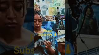 ethiopian traditional Tizita minor scale played by nardos  #guitar #guitarmusic #distortion