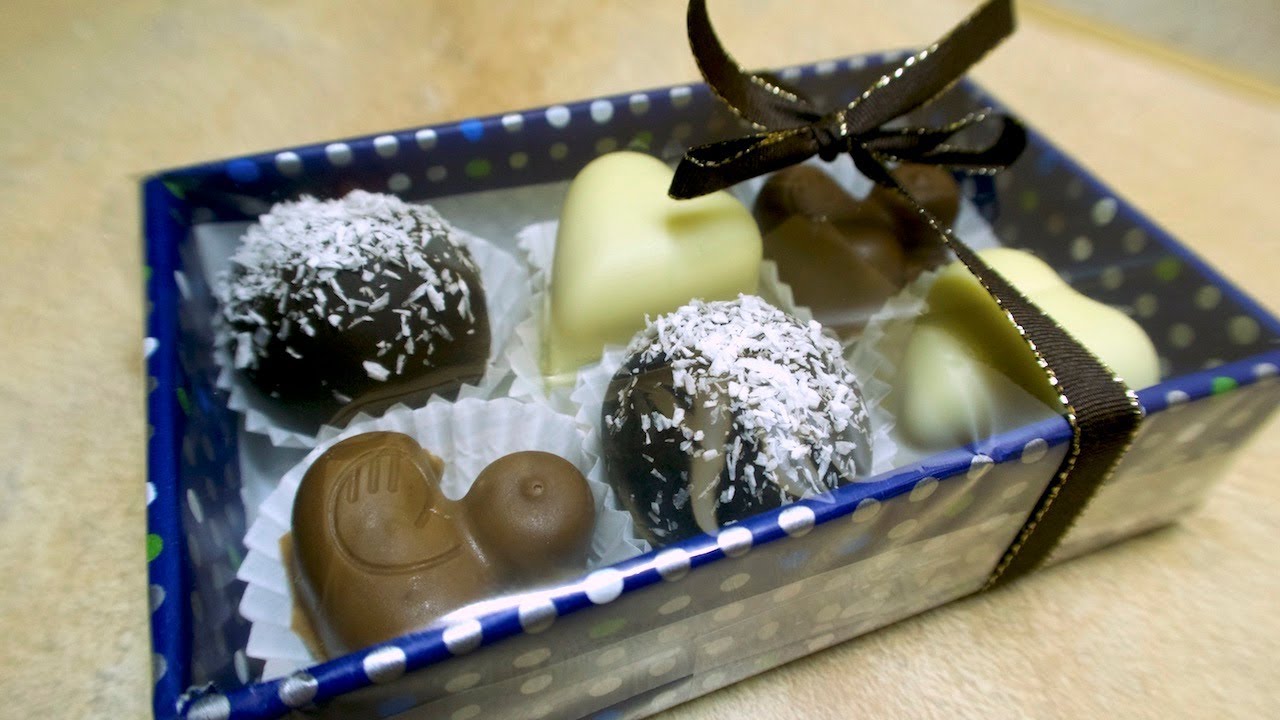 Domácí čokoládové pralinky