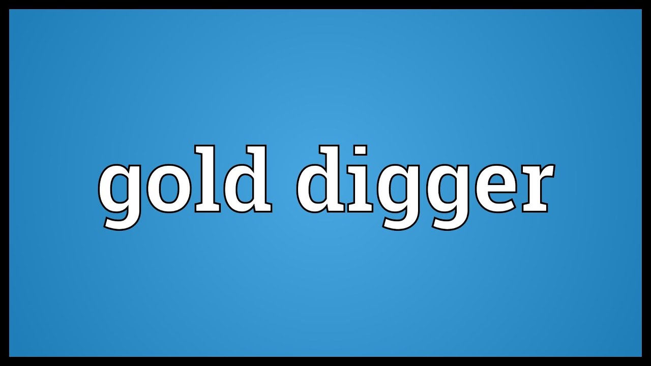 Definition & Meaning of Gold digger