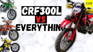 Why I Chose The CRF300L Over The KLX300, DRZ400, KTM690 & WR250R