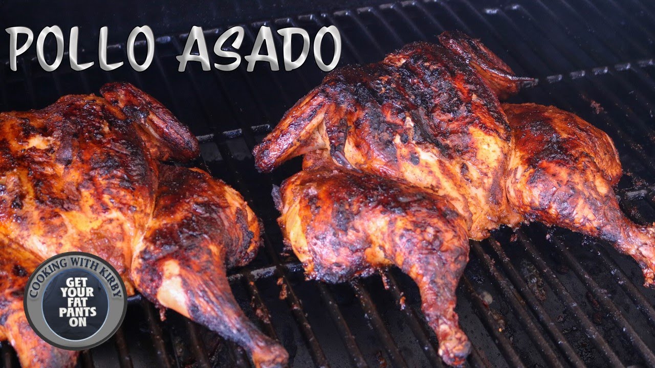 Pollo Asado Mariposa - Spatchcock Chicken - Pit boss Austin XL - YouTube