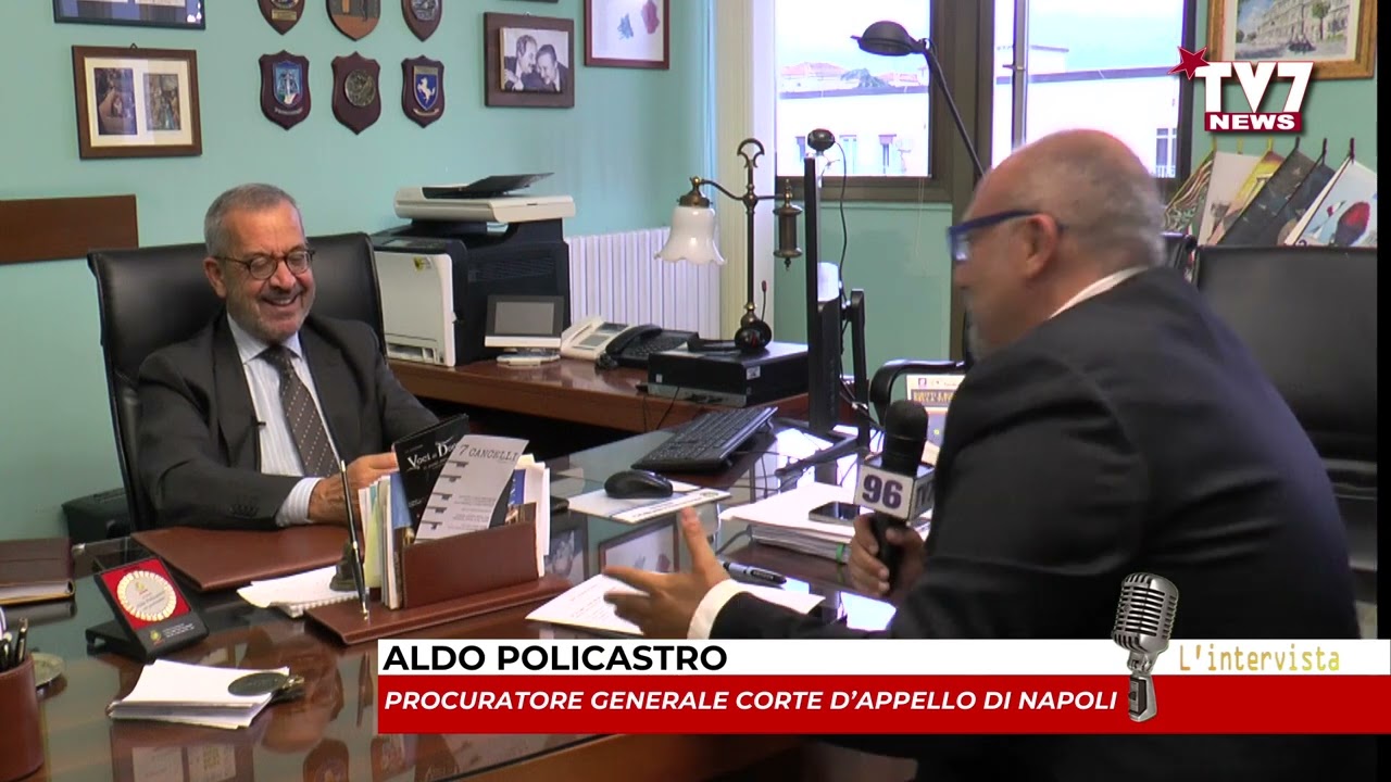 PROCURATORE POLICASTRO A TV7: “A BENEVENTO GRANDE ESPERIENZA. LASCIO PROCURA SOLIDA E DI QUALITA’”