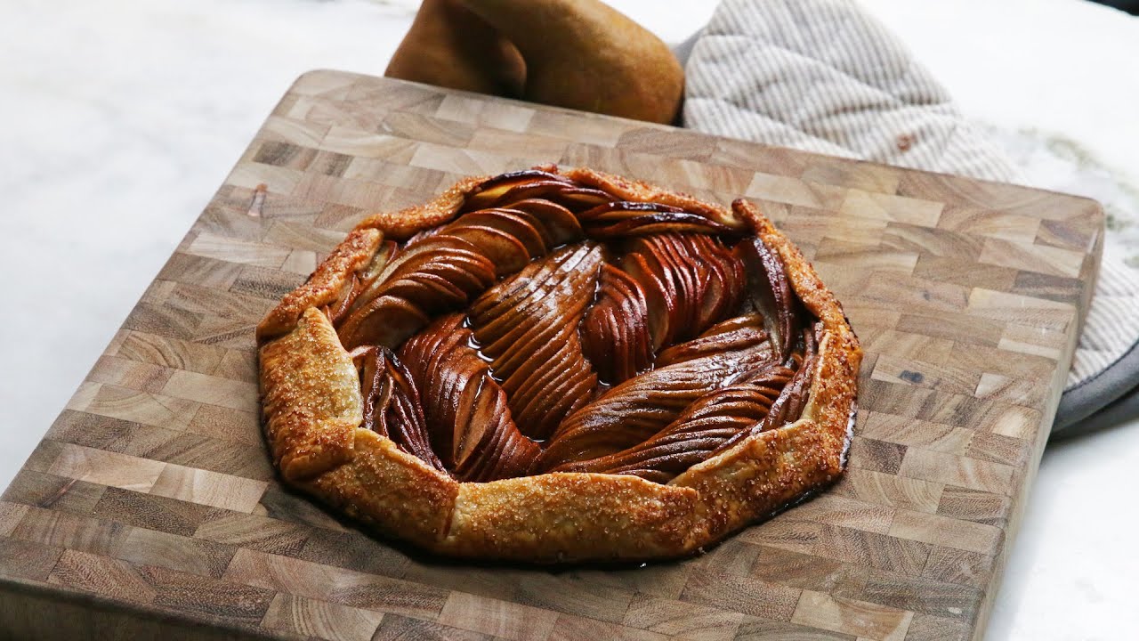 Sugar Spice Pear Galette | Tasty