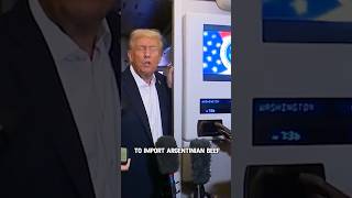 Did you notice that Trump wants to import beef#shorts #shortvideo #trending #actress #celebrity