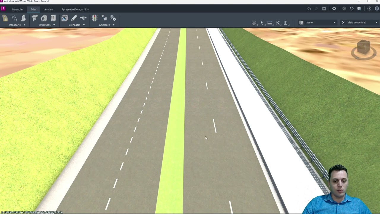 6.5-Extraindo Quantitativo do Componente de Estrada no Infraworks