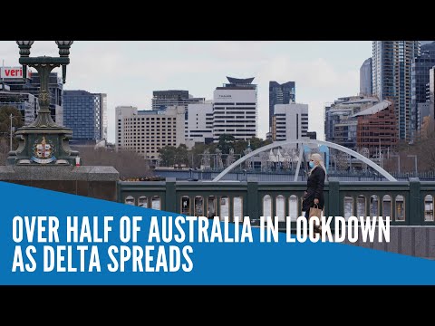 Over half of Australia in lockdown as Delta spreads